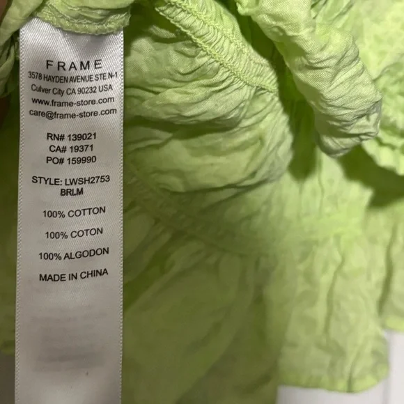 Frame ruched top - Picture 5 of 6